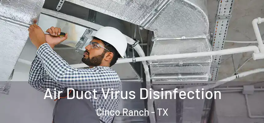  Air Duct Virus Disinfection Cinco Ranch - TX