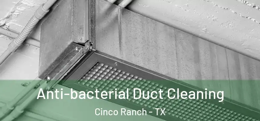  Anti-bacterial Duct Cleaning Cinco Ranch - TX