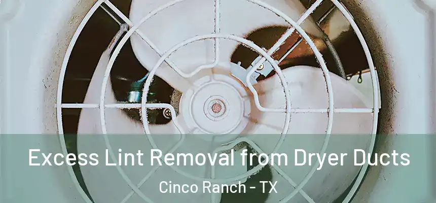  Excess Lint Removal from Dryer Ducts Cinco Ranch - TX