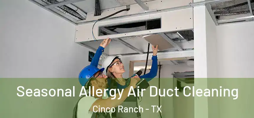  Seasonal Allergy Air Duct Cleaning Cinco Ranch - TX