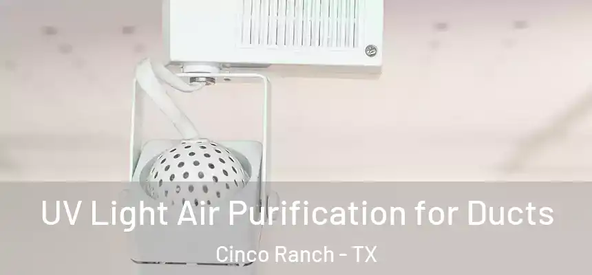  UV Light Air Purification for Ducts Cinco Ranch - TX